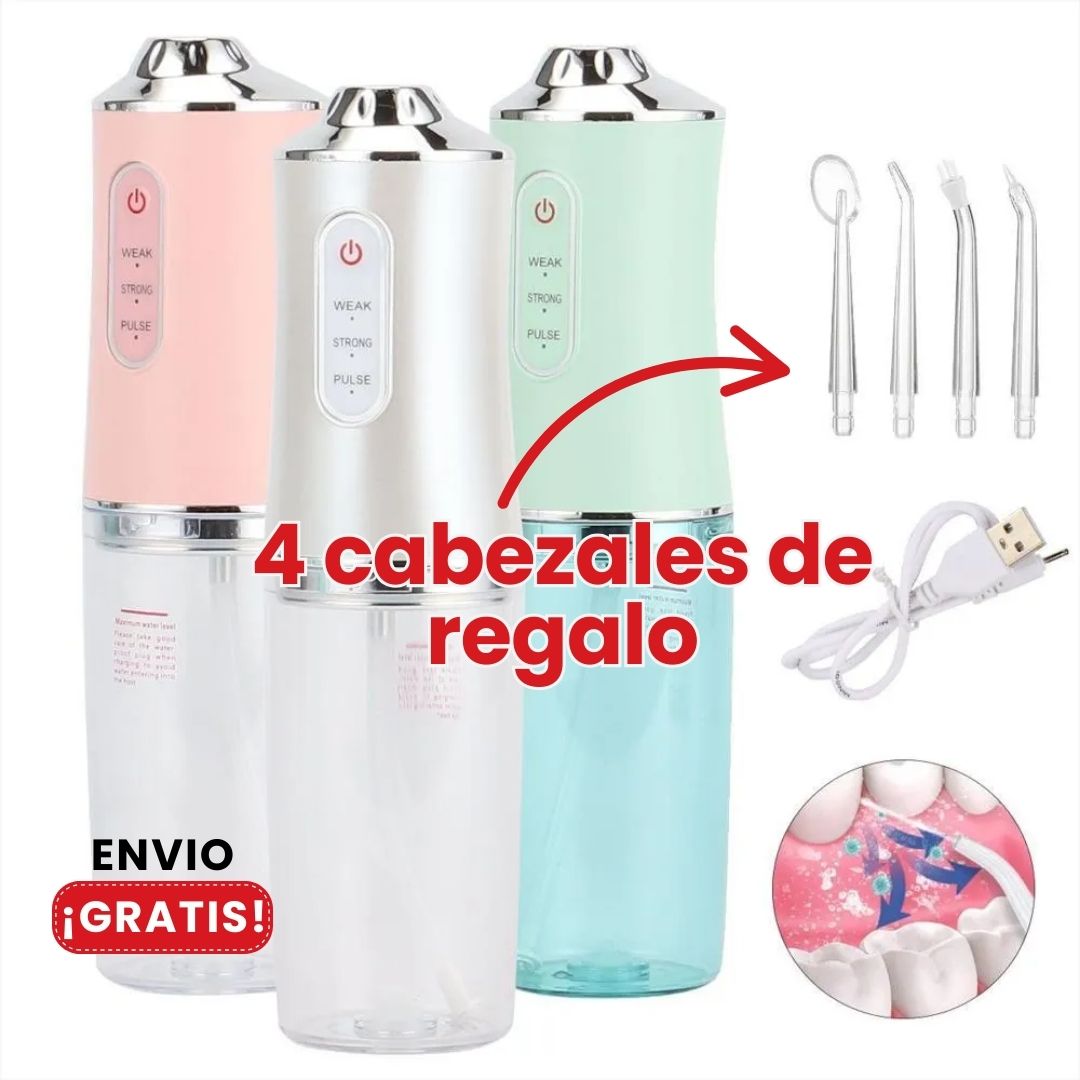 DentPRO® | IRRIGADOR BUCAL ORAL 4 CABEZAS | Envío gratis