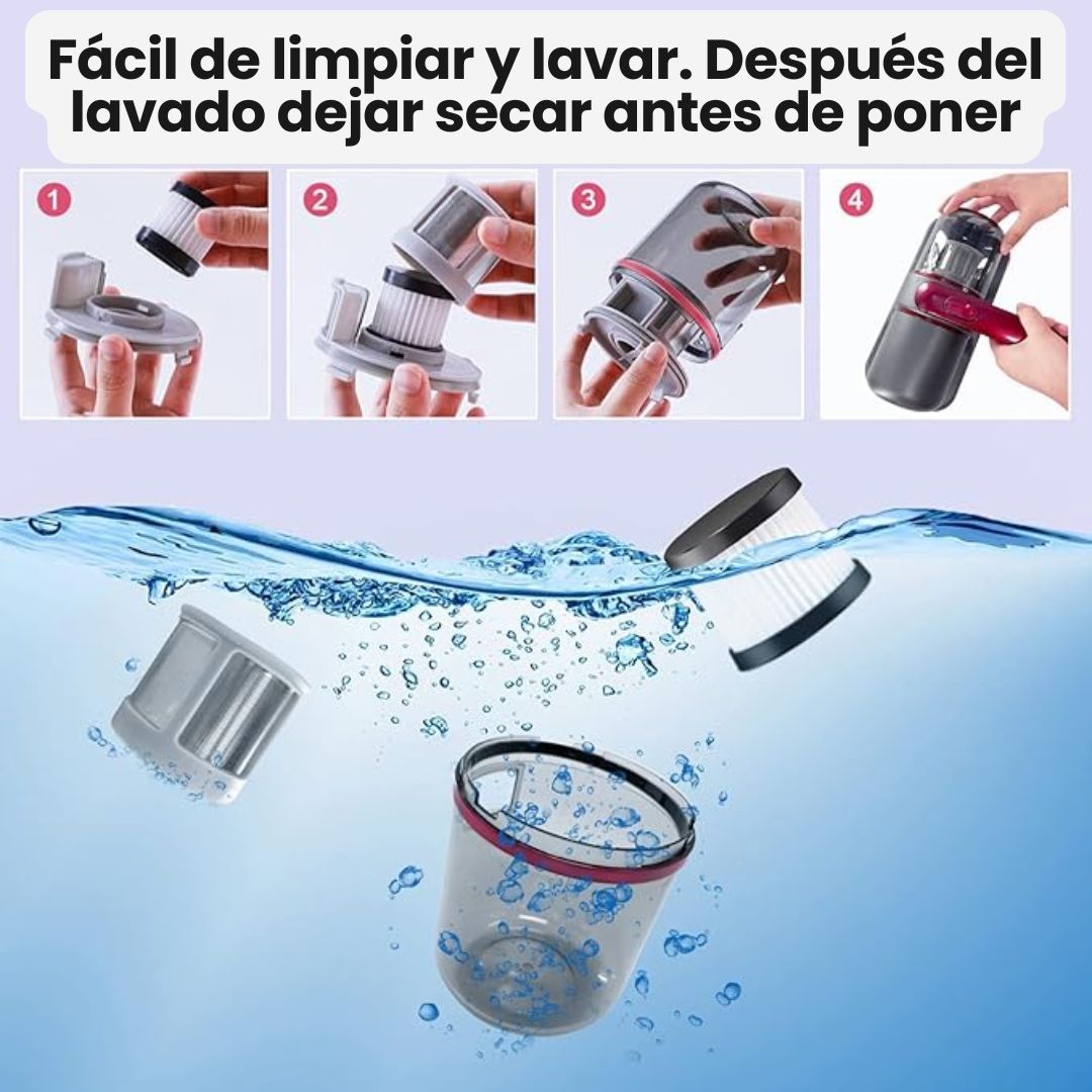 CleanMaster®| Aspiradora ultrasónica contra alergenos, pelos y polvo | Envío gratis