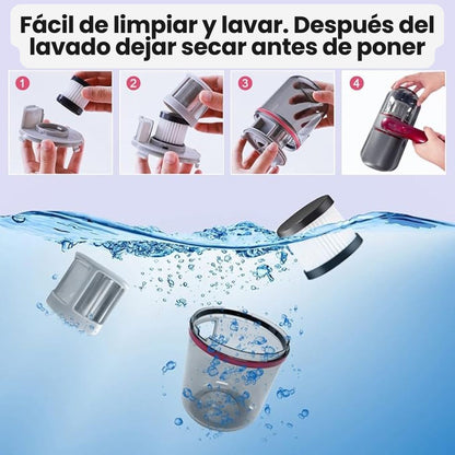 CleanMaster®| Aspiradora ultrasónica contra alergenos, pelos y polvo | Envío gratis