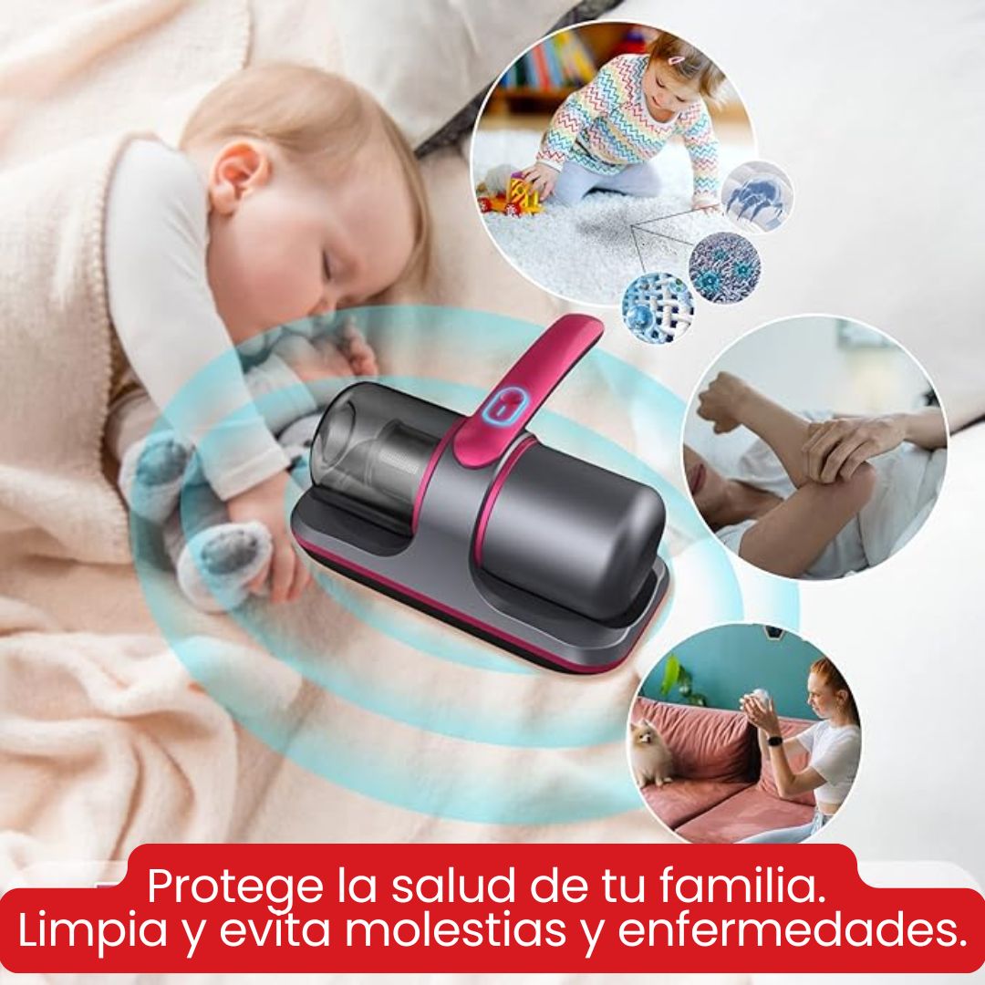 CleanMaster®| Aspiradora ultrasónica contra alergenos, pelos y polvo | Envío gratis
