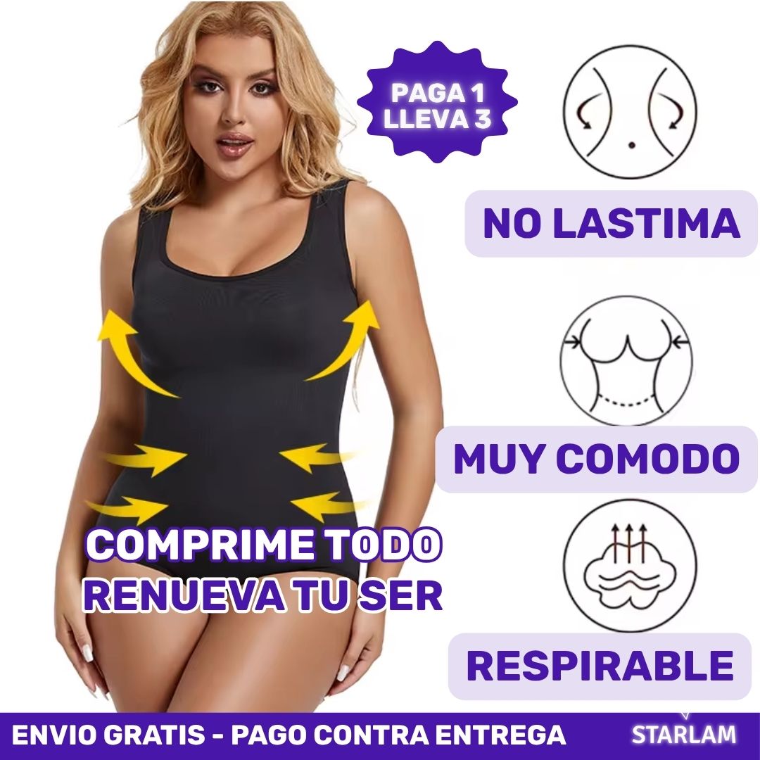 Paga 1 lleva 3 Body de compresión moldeadores | Envío gratis