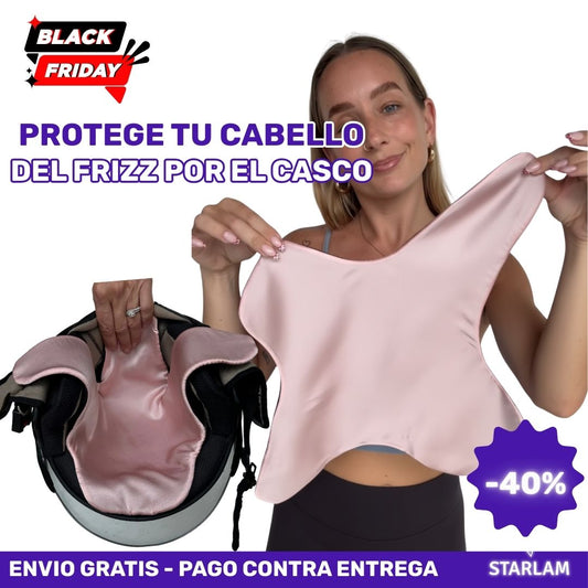 SilkyHair | Protector de Seda para Casco