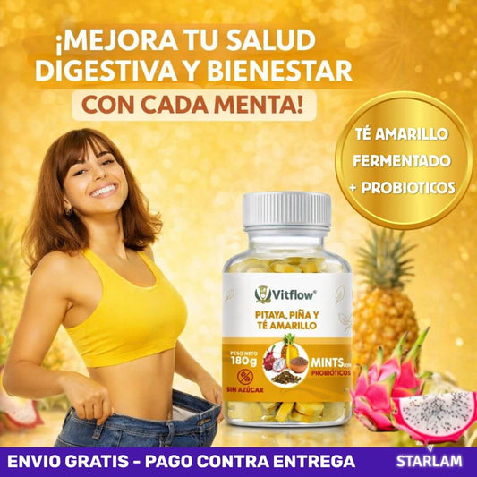 Golden Kiss | Mentas con efecto limpieza suave que mejora la digestión