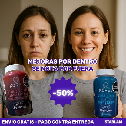 VitalGlow Kit Osmo y Vinana |Mejora digestión, aumenta la vitalidad y belleza | Envío gratis