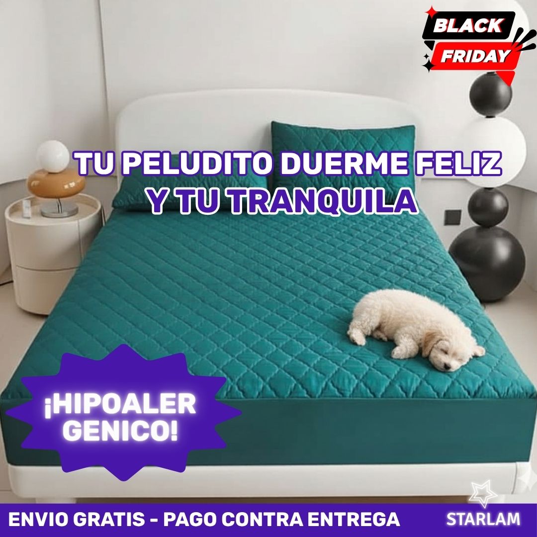 Duerme feliz: protege tu colchón de manchas, humedad y accidentes | Protector Premium para colchón.