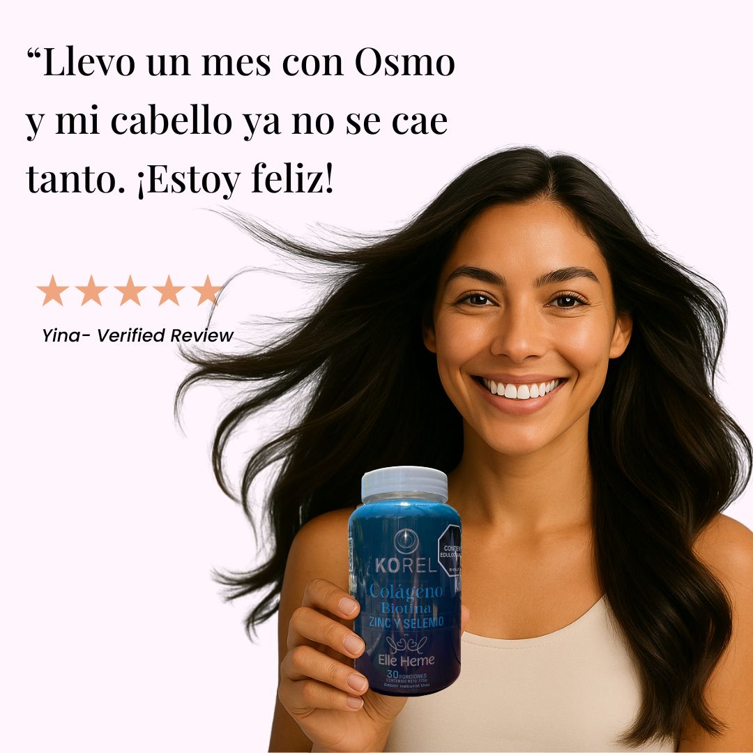 OSMO®  | Gomitas de Colágeno, Biotina, Zinc y Selenio