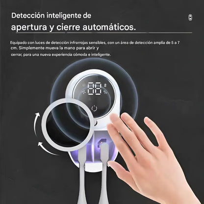 UVGuard Pro® | Portacepillos inteligente Desinfectante UV | Envío gratis