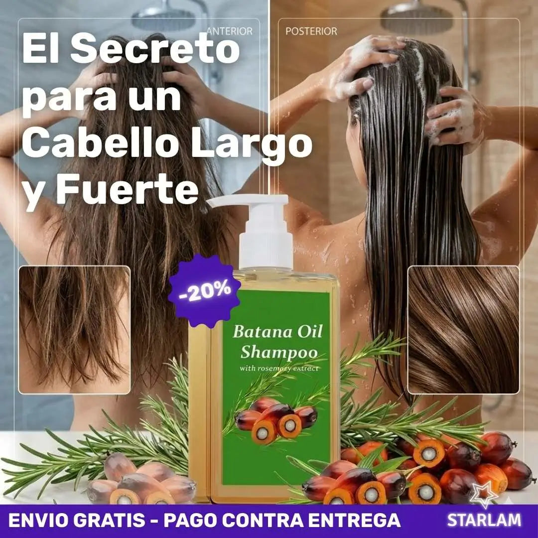 Shampoo Batana | Secreto capilar milenario para un cabello abundante