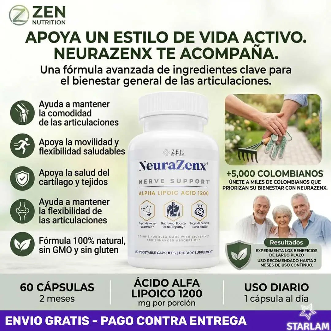 NeuraZenX | Solución natural para tratar dolores