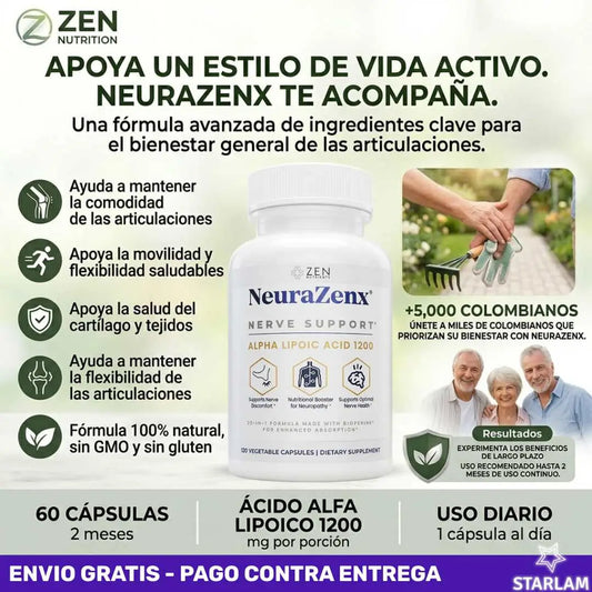 NeuraZenX | Solución natural para tratar dolores
