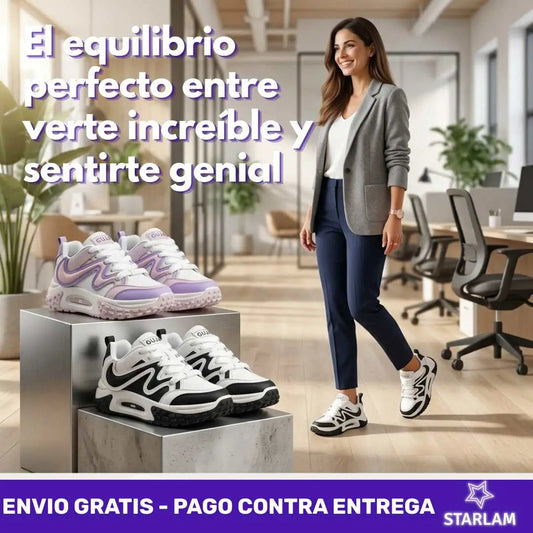 Tenis Ortopédicos | Menos cansancio al caminar