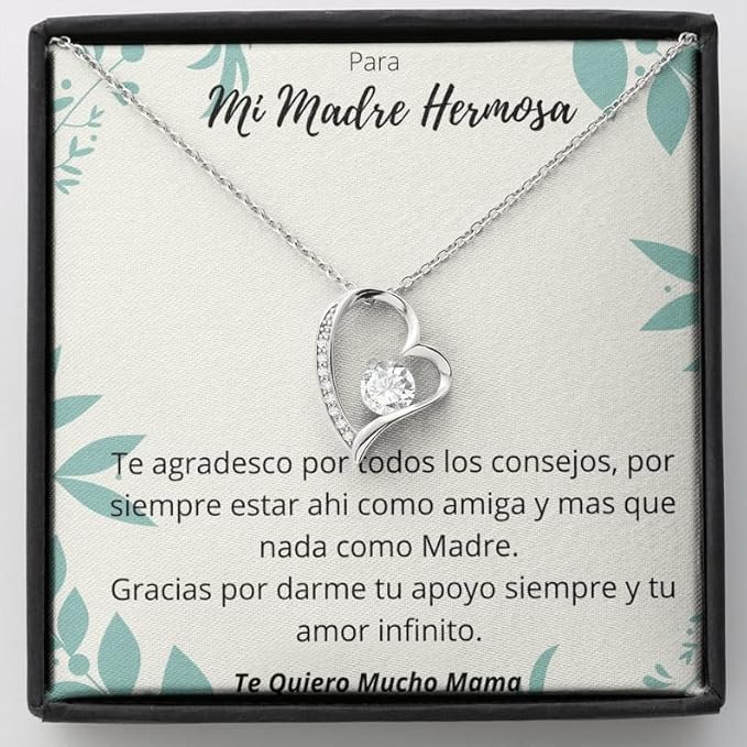 COLLAR CORAZÓN - AMOR - PARA LA MUJER DE MI VIDA