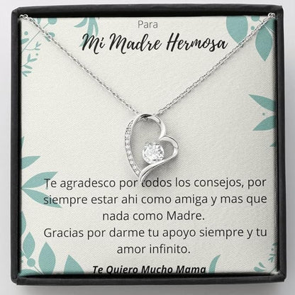 COLLAR CORAZÓN - AMOR - PARA LA MUJER DE MI VIDA